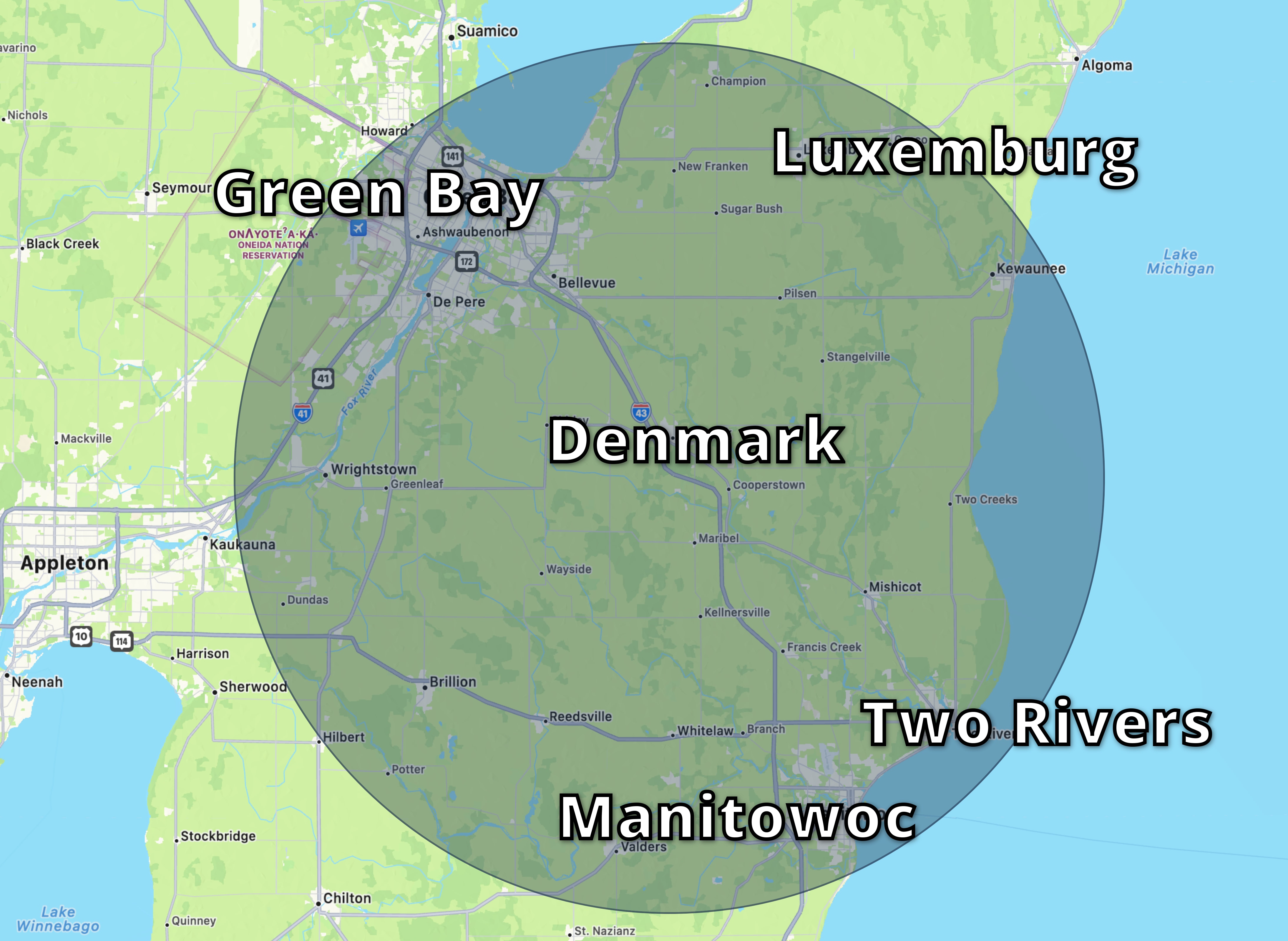 LK Handyman Service Area